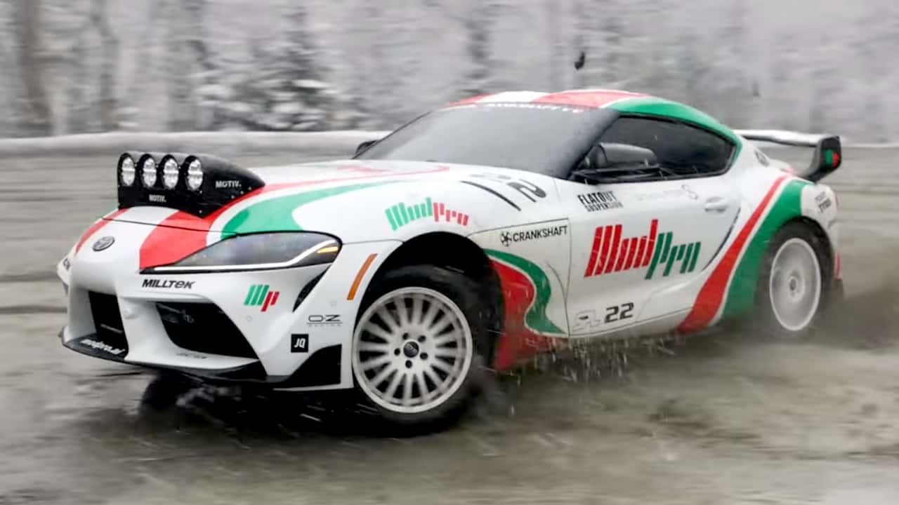 Supra Rally Car Proves Sports Cars Belong on Gravel